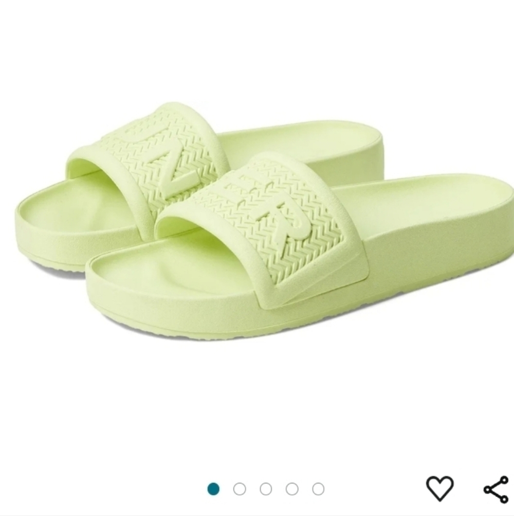 Hunter Men's Bloom Algae Foam Slide Zesty Yellow
